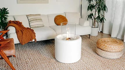 Mello Designer Fireplace