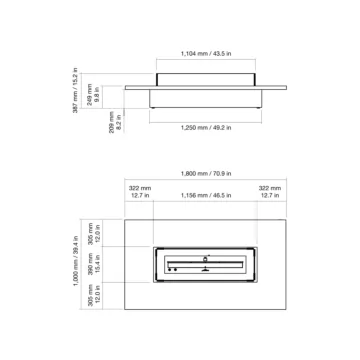 Daiquiri 70VL Fire Table