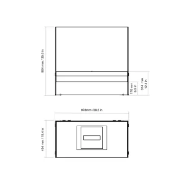 Igloo Designer Fireplace