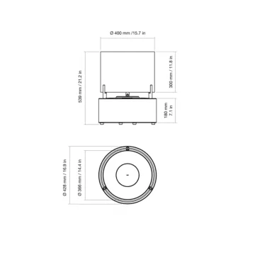 T-Lite 8 Designer Fireplace