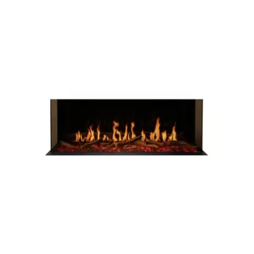 Motion 52 BY Electric Fireplace Orange Front