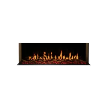 Motion 60 BY Electric Fireplace Orange Front