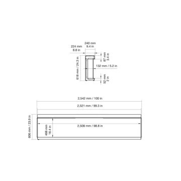 Motion 100 Electric Fireplace