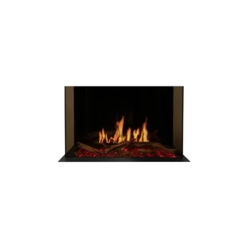 Motion 30 BY Electric Fireplace Orange Front
