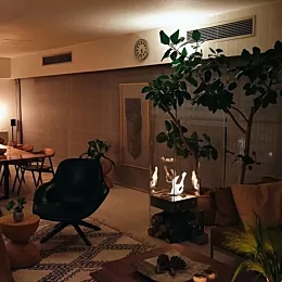 .
【EcoSmart Fireのある暮らし】

「GHOST」をご使用頂いているA様は、
長い時間つけたいので冬場は日が落ち始めたら火をつ...