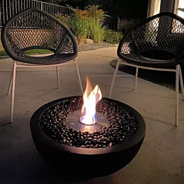 Winter is officially here! #cozy #outdoors #outdoorfurniture #firepit ...