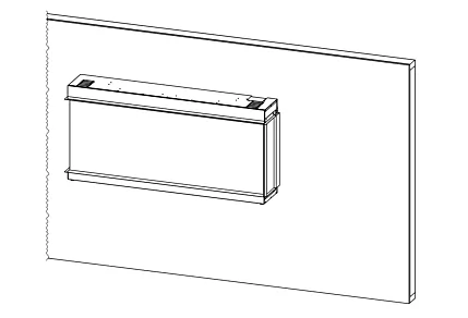 Wall Mounted Installation - Motion Electric Fireplaces (GL) 4 Wall Mounted Installation - Motion Electric Fireplaces (GL) 4