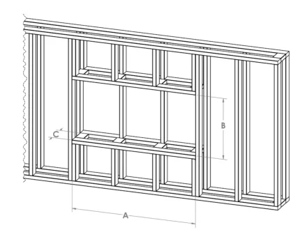Built-in Installation Framing - Motion Electric Fireplaces (All) 1 Built-in Installation Framing - Motion Electric Fireplaces (All) 1