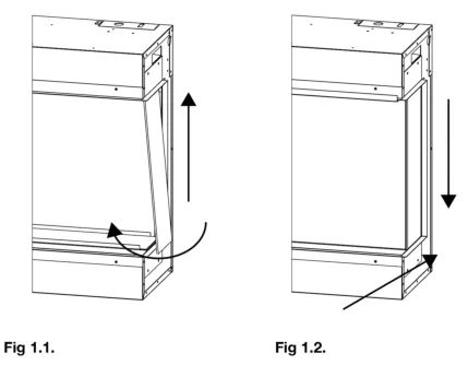 Glass Installation - Switch Electric Fireplaces 1 Glass Installation - Switch Electric Fireplaces 1
