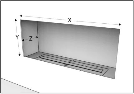 Clearances & Installation - Bioethanol Burners 1
