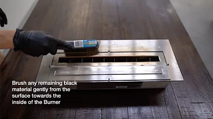 How do I clean my EcoSmart Fire ethanol burner? 13