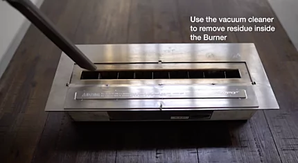How do I clean my EcoSmart Fire ethanol burner? 15