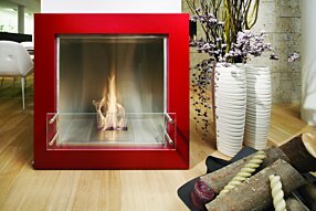 Merkmal Showroom - Cube Designer Fireplace by EcoSmart Fire