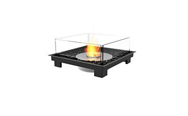 Square 22 Fireplace Insert - Studio Image by EcoSmart Fire