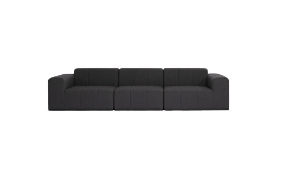 Connect Modular 3 Sofa Furniture - Sooty by Blinde Design