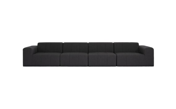 Connect Modular 4 Sofa Furniture - Sooty by Blinde Design