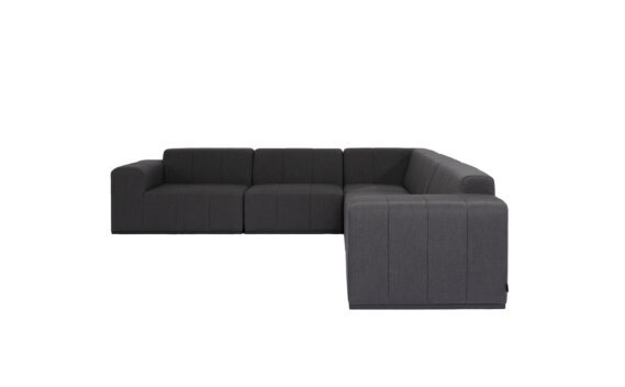 Connect Modular 5 L-Sectional Furniture - Sooty by Blinde Design