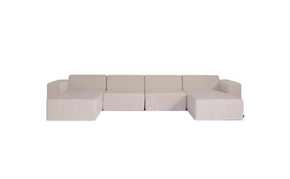 Connect Modular 6 U-Chaise Sectional Furniture - Canvas by Blinde Design