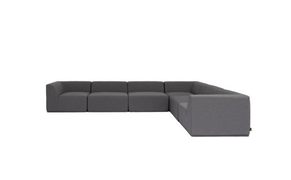 Relax Modular 6 L-Sectional Furniture - Flanelle by Blinde Design