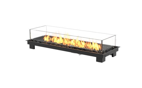 Linear 50 Fireplace Insert - Gas LP/NG / Black by EcoSmart Fire