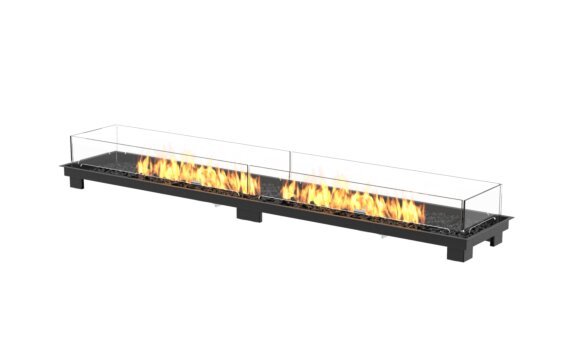 Linear 90 Fireplace Insert - Gas LP/NG / Black by EcoSmart Fire
