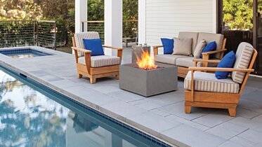 Rise Fire Pit - In-Situ Image by 