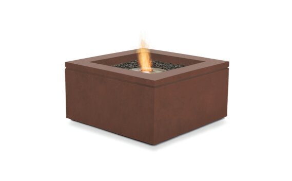 Quad Fire Pit Table - Ethanol / Rust by 