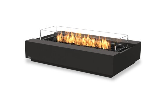 Cosmo 50 Fire Pit - Gas LP/NG / Graphite by EcoSmart Fire
