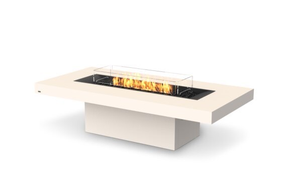 Gin 90 (Chat) Fire Pit - Gas LP/NG / Bone by EcoSmart Fire