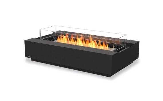 Cosmo 50 Fire Pit - Ethanol / Graphite / Optional Fire Screen by EcoSmart Fire