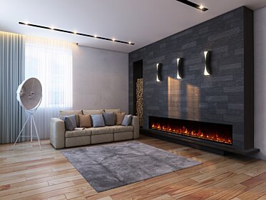 EL100 Electric Fireplace - In-Situ Image by EcoSmart Fire