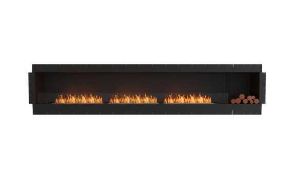 Flex 140SS.BXR Single Sided - Ethanol / Black / Uninstalled view - Logs not included by EcoSmart Fire