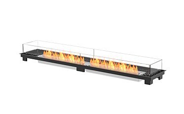 Linear 90 Fireplace Insert - Studio Image by EcoSmart Fire