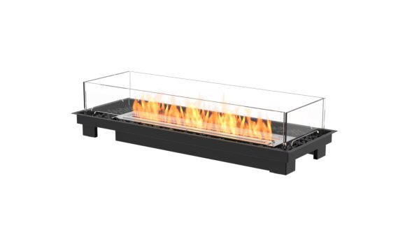 Linear 50 Fireplace Insert - Ethanol / Black / Indoor Safety Tray by EcoSmart Fire