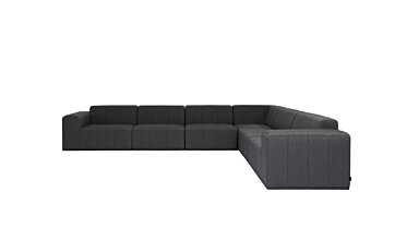 Connect Modular 6 L-Sectional Furniture - Studio Image by Blinde Design