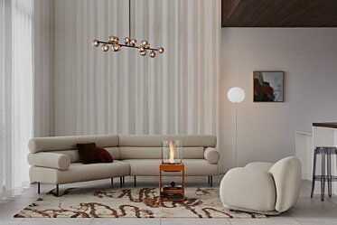 Pop 3T Designer Fireplace - In-Situ Image by EcoSmart Fire
