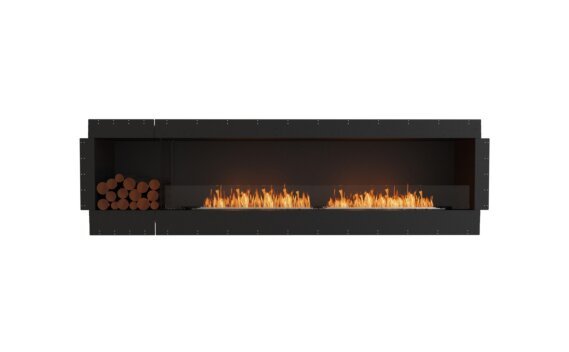 Flex 104SS.BXL Single Sided - Ethanol / Black / Uninstalled view - Logs not included by EcoSmart Fire