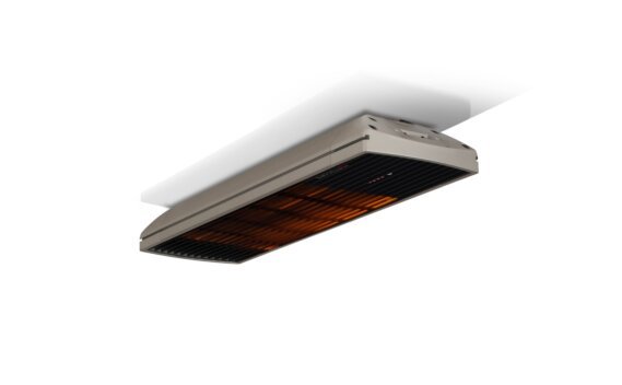 Spot 1600W Radiant Heater - Platinum / On by Heatscope Heaters