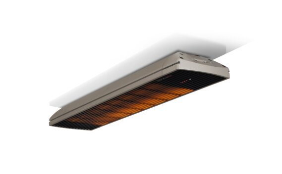 Spot 2800W Radiant Heater - Platinum / On by Heatscope Heaters