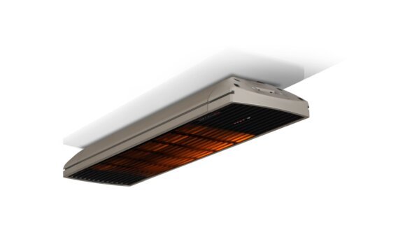 Spot 2200W Radiant Heater - Platinum / On by Heatscope Heaters