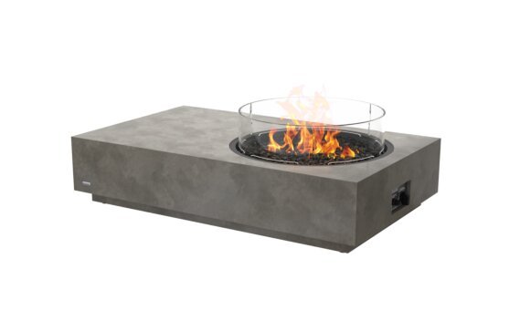 Tequila 50 Fire Pit - Gas LP/NG / Natural / Optional Fire Screen by EcoSmart Fire