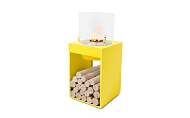 Pop 8T Designer Fireplace - Studio Image by EcoSmart Fire